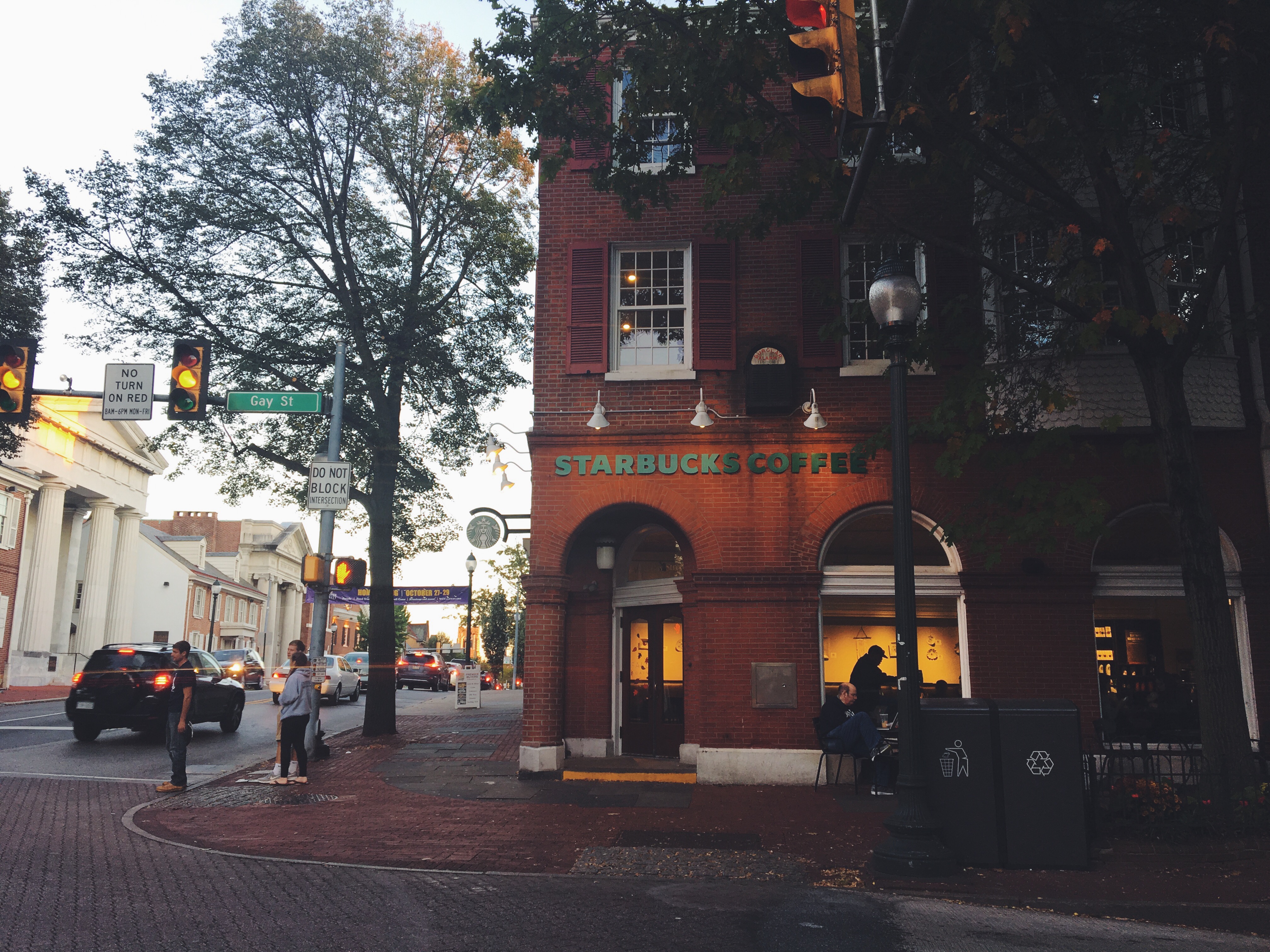 West Chester study spots: Starbucks located on the corner of Gay and High Streets