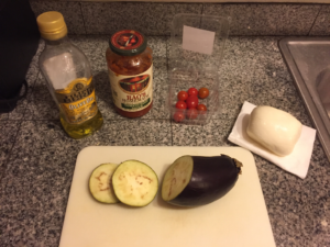 Healthy Mini Eggplant Pizza