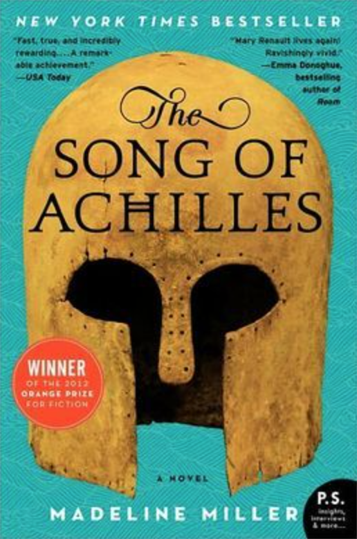 Cover for the Madeline Miller book The Song of Achilles 