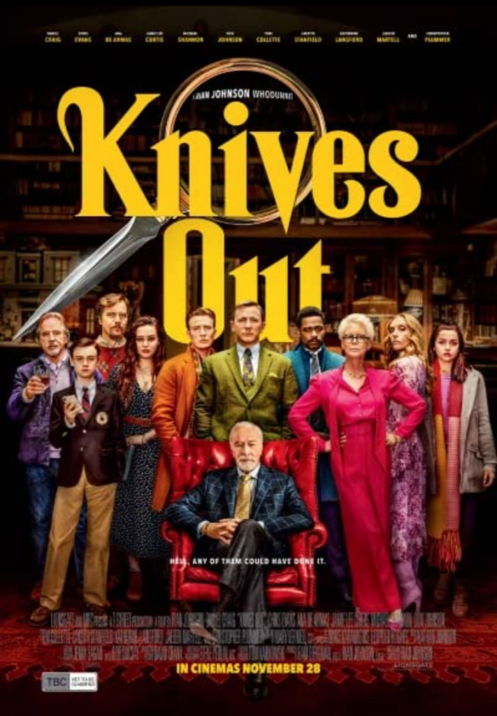 Poster for the film Knives Out