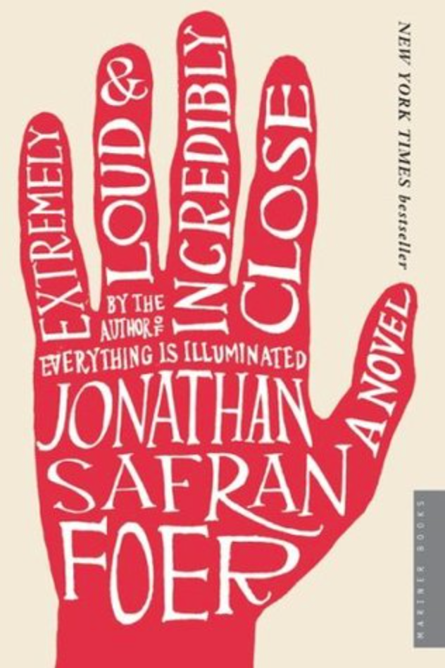 Cover for Jonathan Safron Foer's novel "Extremely Loud and Incredibly Close" 